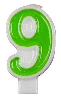 Candle number ’9’ (7cm) Candle number ’9’ (7cm)