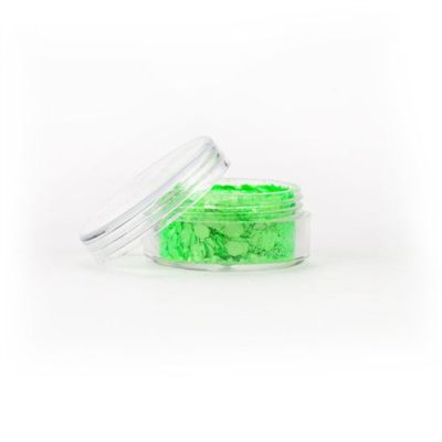 Chunky glitter fluoresent green (8ml)