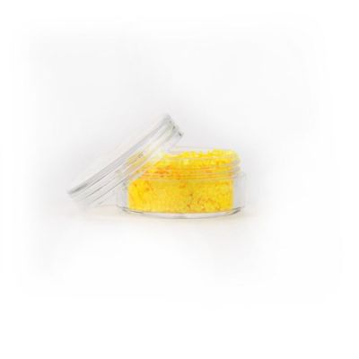 Chunky glitter fluoresent yellow (8ml)