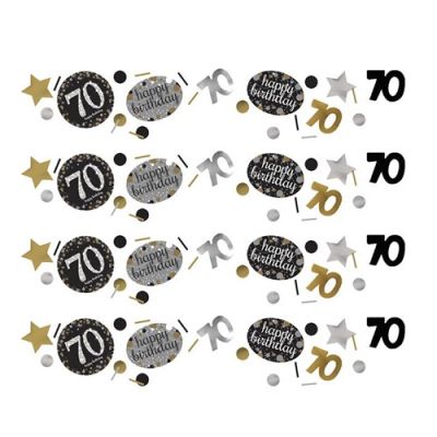 Confetti sparkling gold ’70’ (34gr)