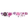 Confetti sparkling pink ’50’ (34gr)