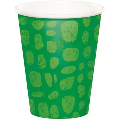 Cups alligator party (250ml, 8pcs)