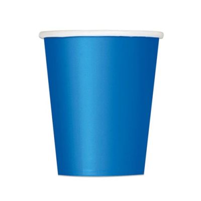 Cups royal blue (270ml, 14pcs)