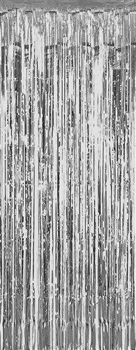 Deurgordijn zilver (100x250cm)