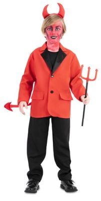 Dr. Teufel Kostüm für Jungen (105-121cm)