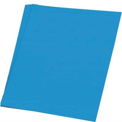 Drawing paper mid blue (A4, 50 vel)
