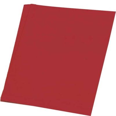 Drawing paper red (A4, 50 vel)