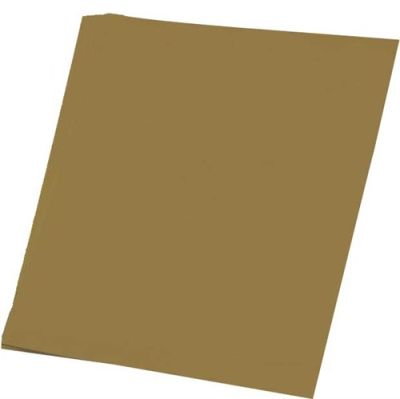 Etalagekarton goud (48x68cm, 10 vel)