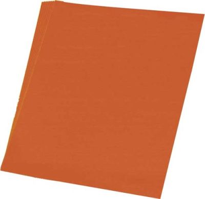 Etalagekarton oranje (50x70cm, 10 vel)