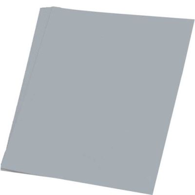 Etalagekarton zilver (48x68cm, 10 vel)