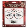 Face jewels Day of the Dead Face jewels Day of the Dead