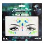 Face jewels Illumination glow in the dark