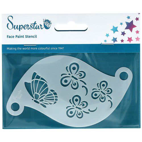 Face paint stencil Butterflies