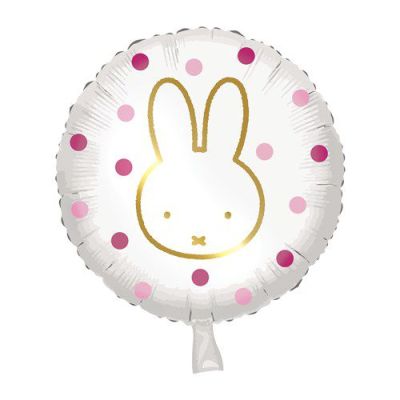 Foil balloon Miffy pink (45cm)