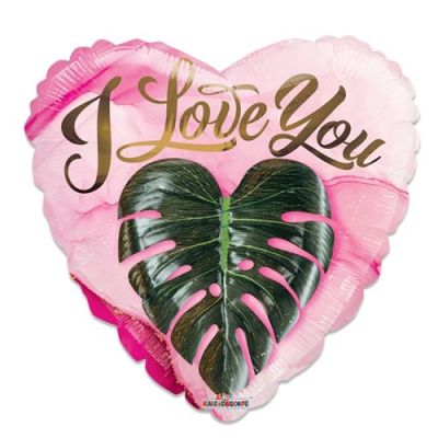 Foilballoon ’I Love You’ heart (Ø46cm)