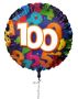 Folieballon ’’100’’ (45cm)