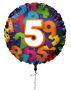 Folieballon ’’5’’ (45cm)