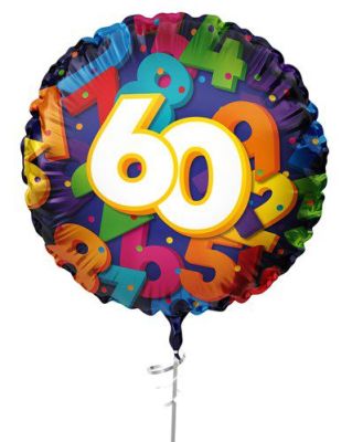 Folieballon ’’60’’ (45cm)