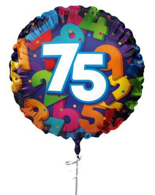 Folieballon ’’75’’ (45cm)