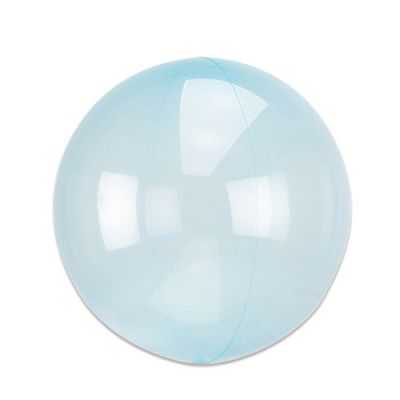 Ballon en aluminium Clearz bleu (40cm)