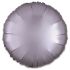 Folieballon rond satin greige 43cm