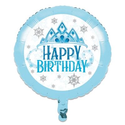 Folieballon snow princess (Ø45cm)