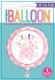 Folienballon Floral Elephant rosa (Ø45cm) Folienballon Floral Elephant rosa (Ø45cm)