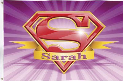 Gevelvlag ’Sarah gezien’ (90x60cm)