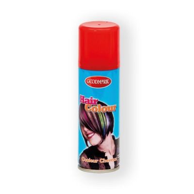 Haarkleurspray rood (125ml)