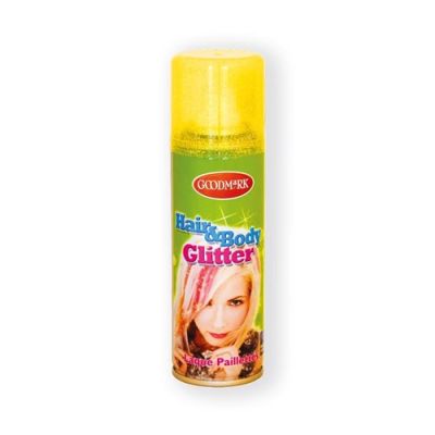 Haarspray glitter goud (125ml)