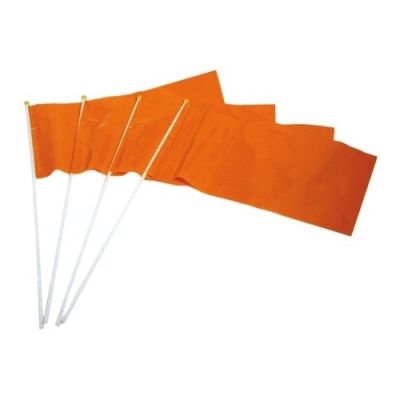 Hand flags orange (20x30cm)