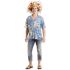 Hawaiian shirt male costume ML