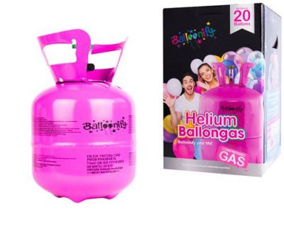 Helium cilinder voor 20 ballonnen