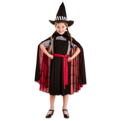 Hexenlehrling Kostüm für Mädchen (92-104cm)