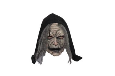 Masque de tête Evil scarface with black hood Masque de tête Evil scarface with black hood
