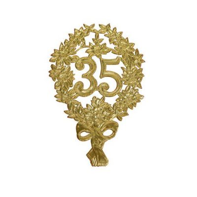 Jubileumcijfer ’35’ (8x12cm)