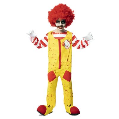 Killerclown Kostüm für Kinder (122-138cm)