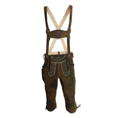 Lederhose lang faded (mt 58)