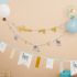 Letter garland baby safari Welcome baby boy 250m