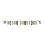 Letter garland space skater ’happy birthday’ (200cm) Letter garland space skater ’happy birthday’ (200cm)