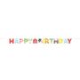Letterslinger farmhouse fun ’Happy birthday’ (254cm)