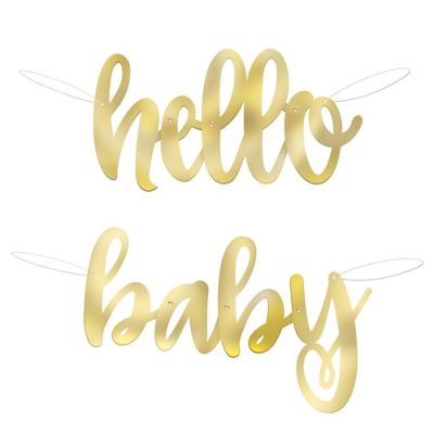 Letterslinger ’Hello baby’ (100cm)