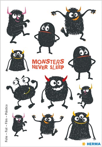 Magic stickers monsters