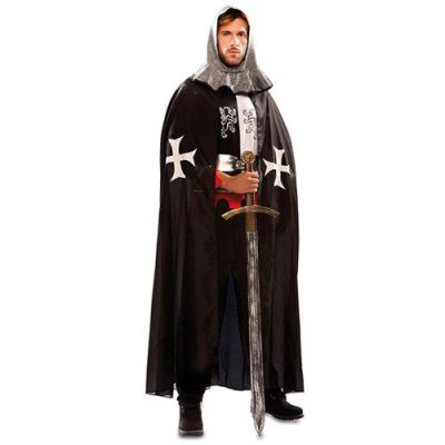 Medieval male cape black (M/L)