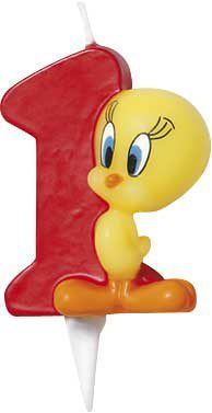 Number candle ’1’ Tweety Number candle ’1’ Tweety