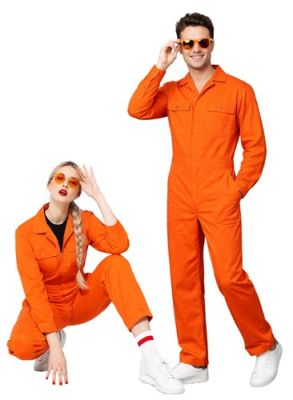 Overall oranje (S)