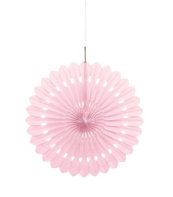 Paper fans lovely pink (Ø40cm)