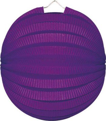 Paper lantern purple (Ø23cm)