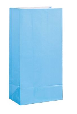 Papieren zakjes powder blue (12st)