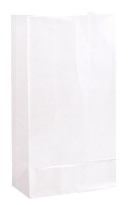 Papieren zakjes bright white (12st)